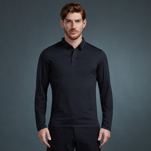 All Rounder Polo Shirt Long Sleeve / Everyday Performance Series - Graphene X