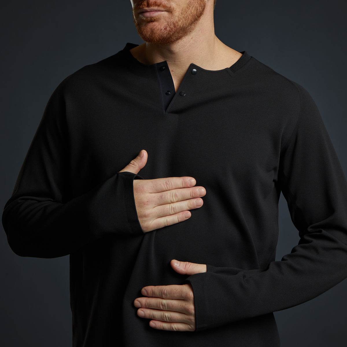 Seamless AERO Henley - Graphene X