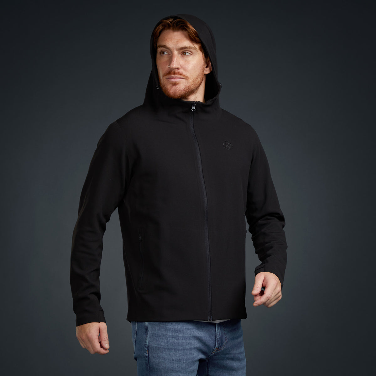 Seamless AERO Full Zip Hoodie - Graphene X