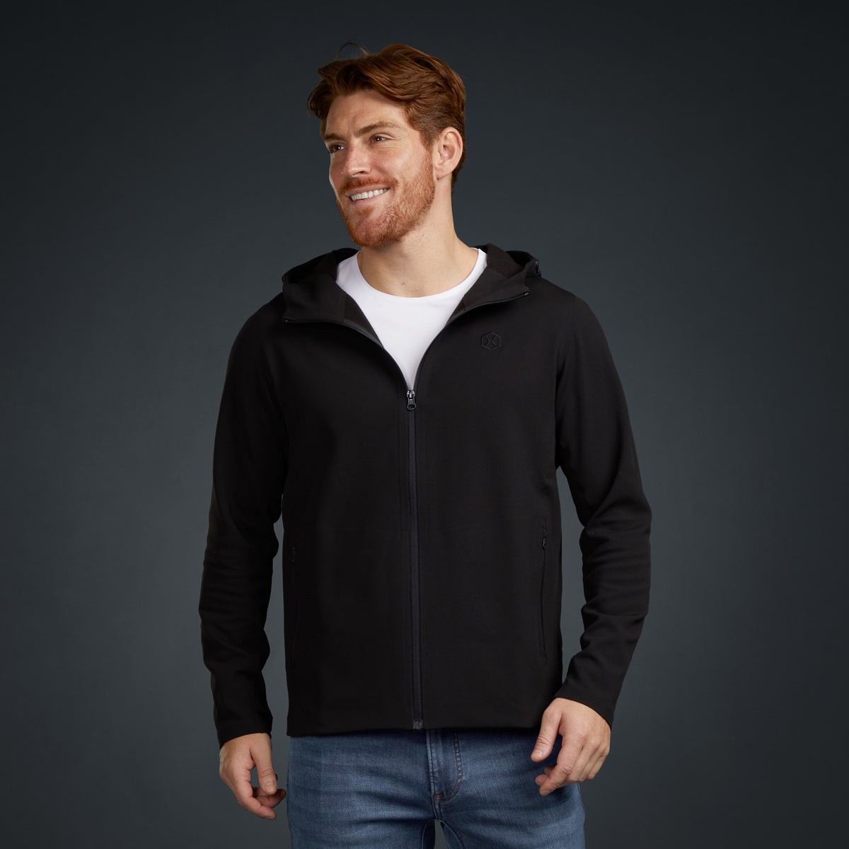 Seamless AERO Full Zip Hoodie - Graphene X