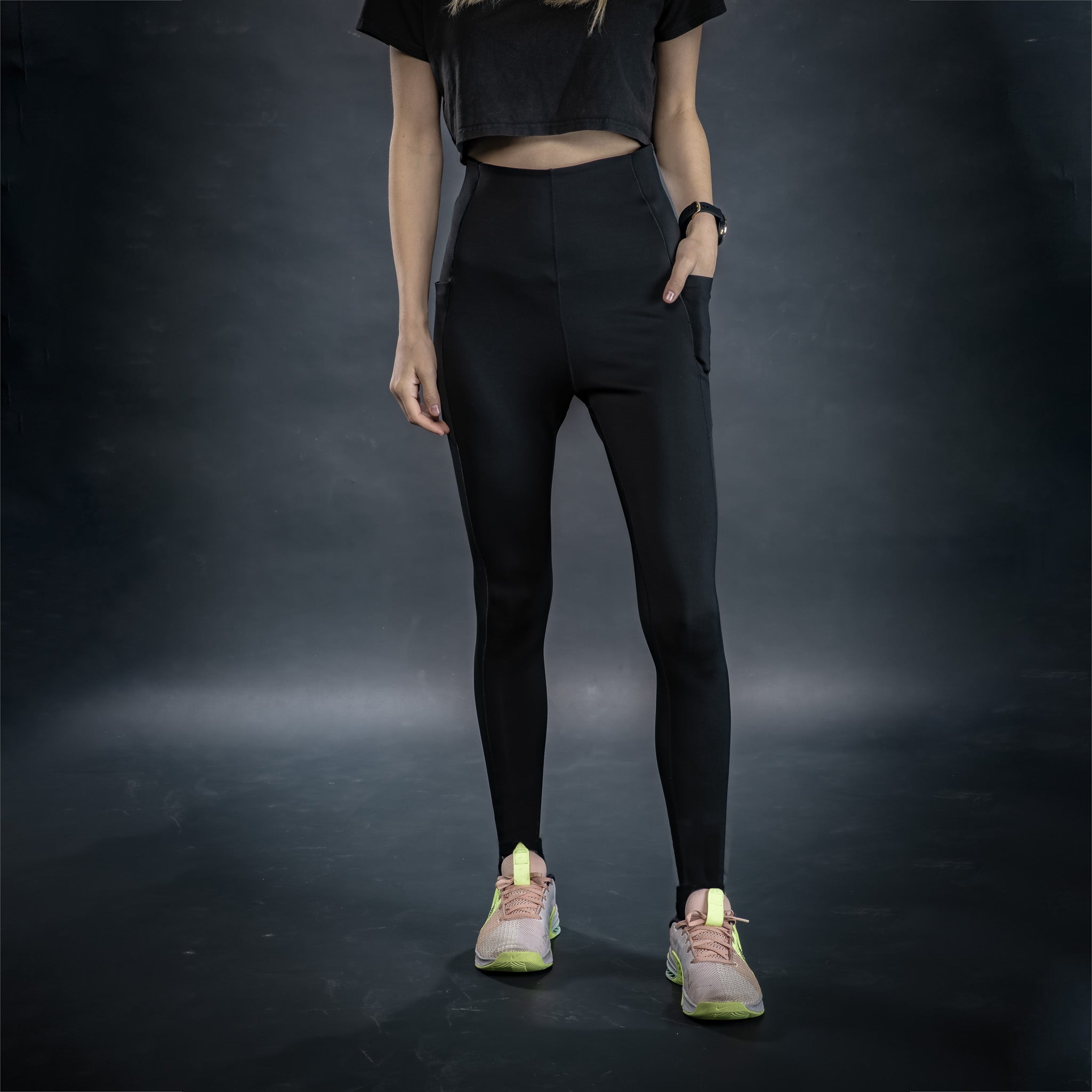 Modern Legging Pants Sculpt-Her™ Collection - Black Black